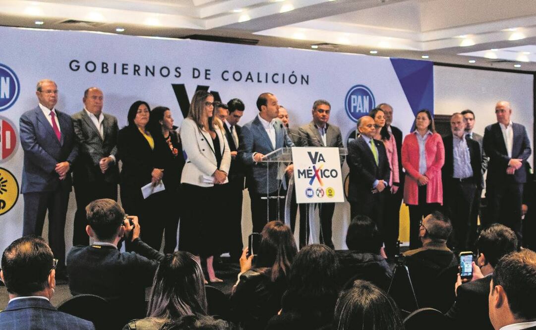 Va por México impulsa una legislación secundaria para instaurar los gobiernos de coalición. Foto: DANIEL MERCADO. OBTURADOR MX
