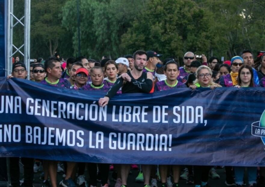 Día Mundial del Sida: Realizan carrera contra el estigma de “la pandemia que aún no termina” 