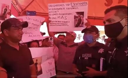 Familia de Alexander rechaza a policías de Acatlán; piden a la Guardia Nacional