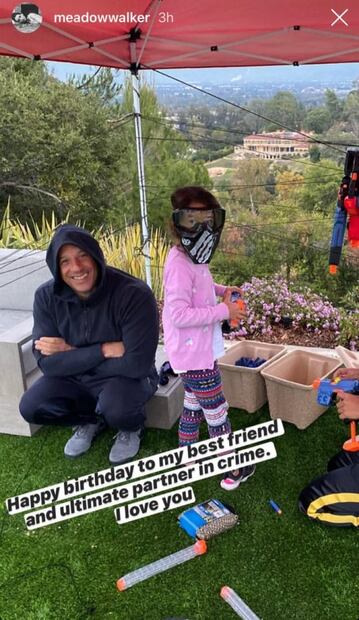 En su cumpleaños 53, Vin Diesel recibe felicitación de Meadow Walker