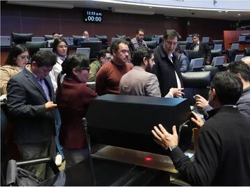 FOTOS: Prueban "tómbola judicial"; alistan sesión maratónica para elección del 2025