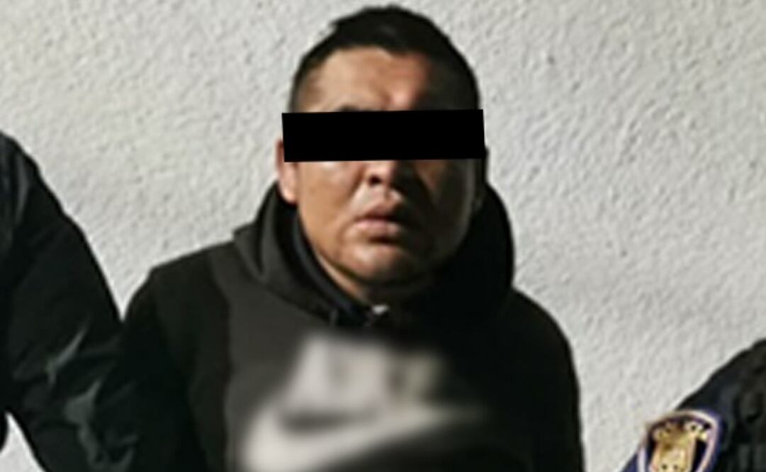 Un hombre de 30 años de edad fue detenido acusado de haber robado a una mujer en los corredores de la estación del Metrobús Tepalcates. Foto: Especial.