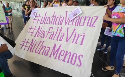 Protestan para exigir aparición de Viridiana Moreno, desaparecida en Veracruz
