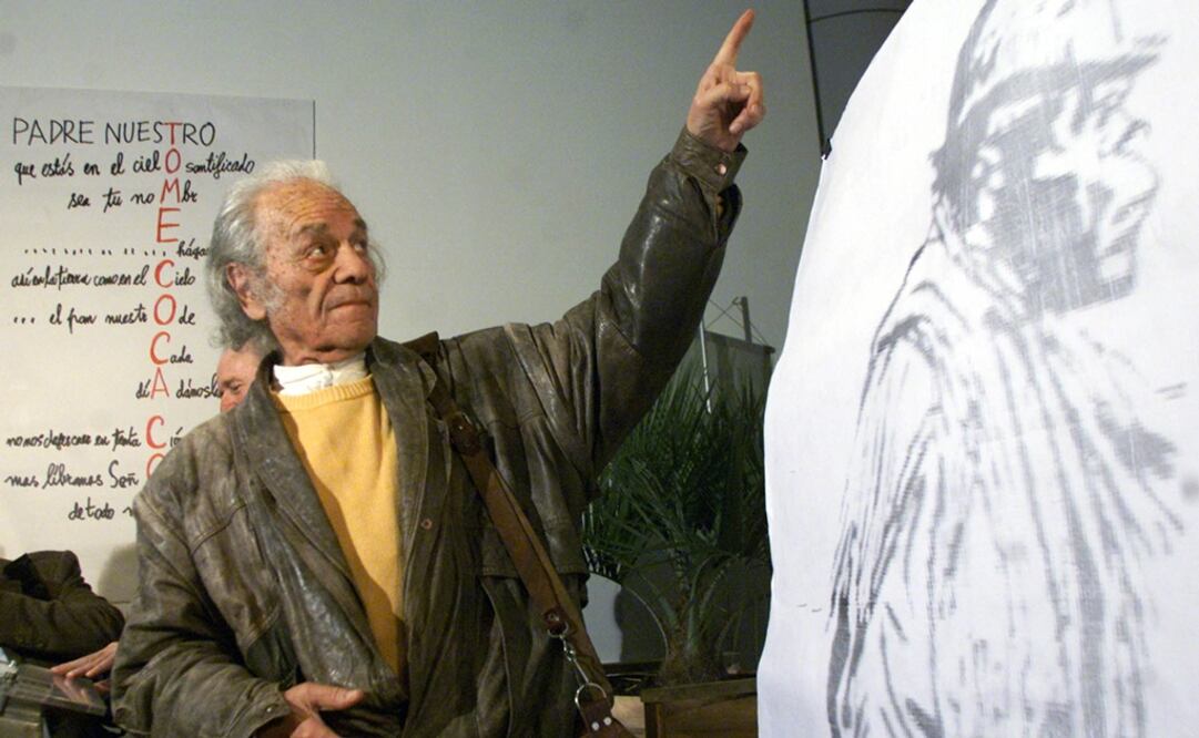 Foto de archivo de Nicanor Parra. EFE/Felipe Trueba, archivo