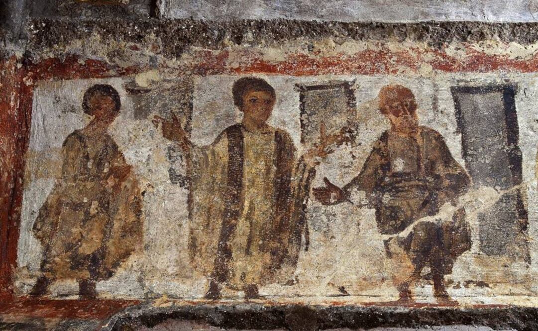 Los frescos de estas catacumbas conforman un vasto enclave arqueológico de dos hectáreas. (FOTO: Archivo EL UNIVERSAL) 