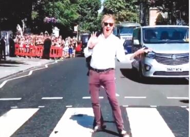 Paul McCartney vuelve a Abbey Road