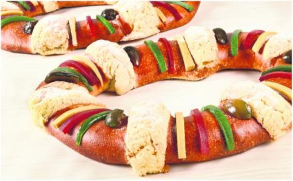 ¿Cuántas calorías tiene una rosca de reyes tradicional?