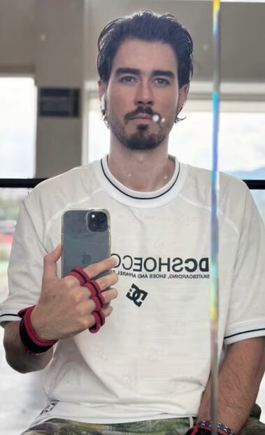 Manuel Masalva comparte fotografía desde el gimnasio. Foto: Instagram oficial.