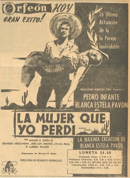 Pedro Infante y Blanca Estela Pavón: un amor que empezó en el cine y terminó en el cielo