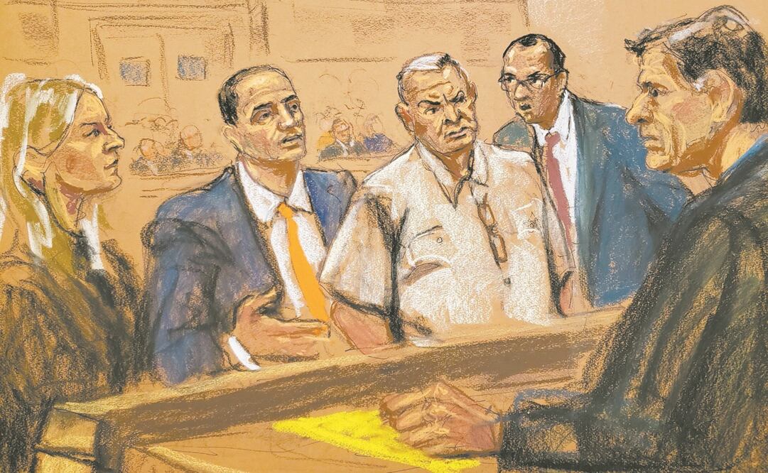 La audiencia prevista en un principio para el exsecretario de Seguridad Genaro García Luna iba a realizarse este 17 de febrero en una Corte de Nueva York. Foto: ARCHIVO EL UNIVERSAL
