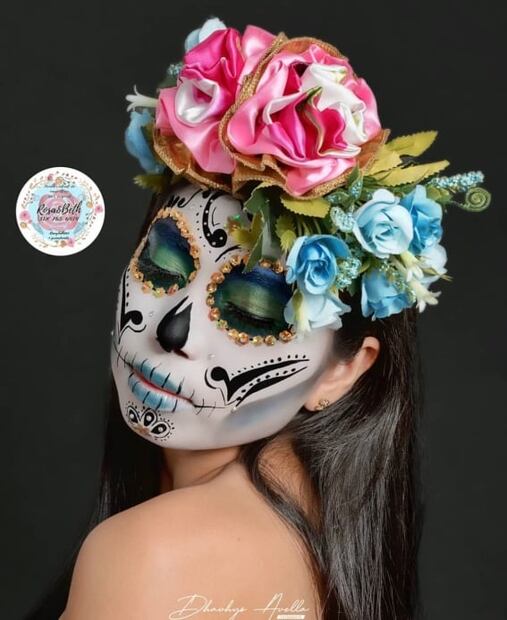 Ideas de maquillaje para tu look de catrina de Día de Muertos