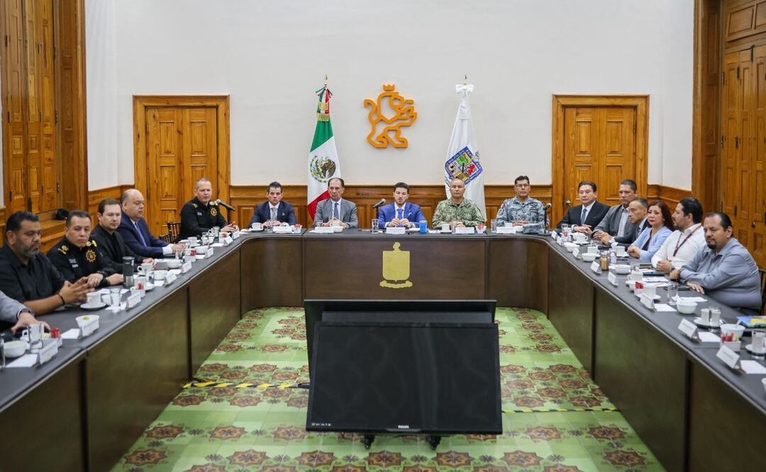 Nuevo León reduce delitos de alto impacto; baja al lugar 20 nacional en violencia, destaca Samuel García. Foto: Especial