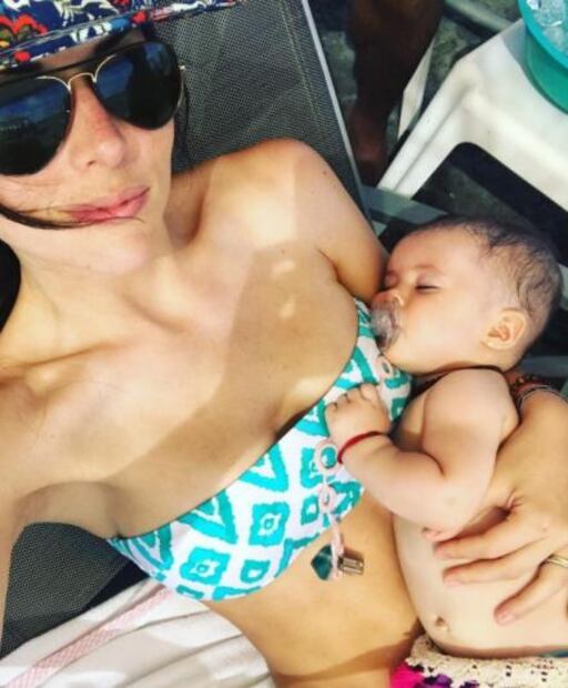 La misteriosa foto de Zuria Vega con varios kilos de más