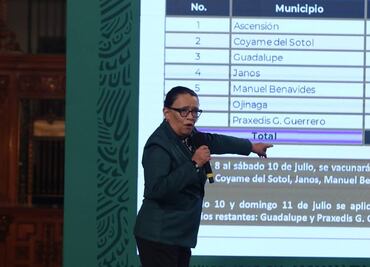 50% de la población de municipios de la frontera ha sido vacunada contra Covid: SSPC