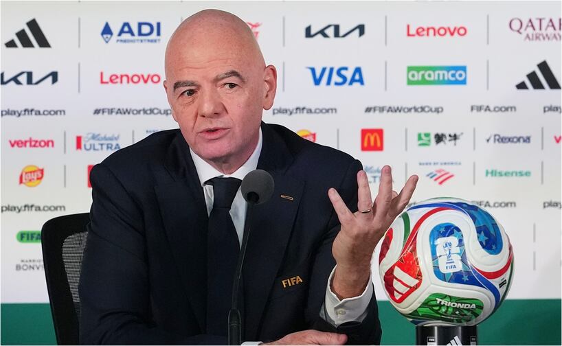 FOTO: IMAGO7 - Gianni Infantino habría recibido millones de dólares si se aprobaba su proyecto
