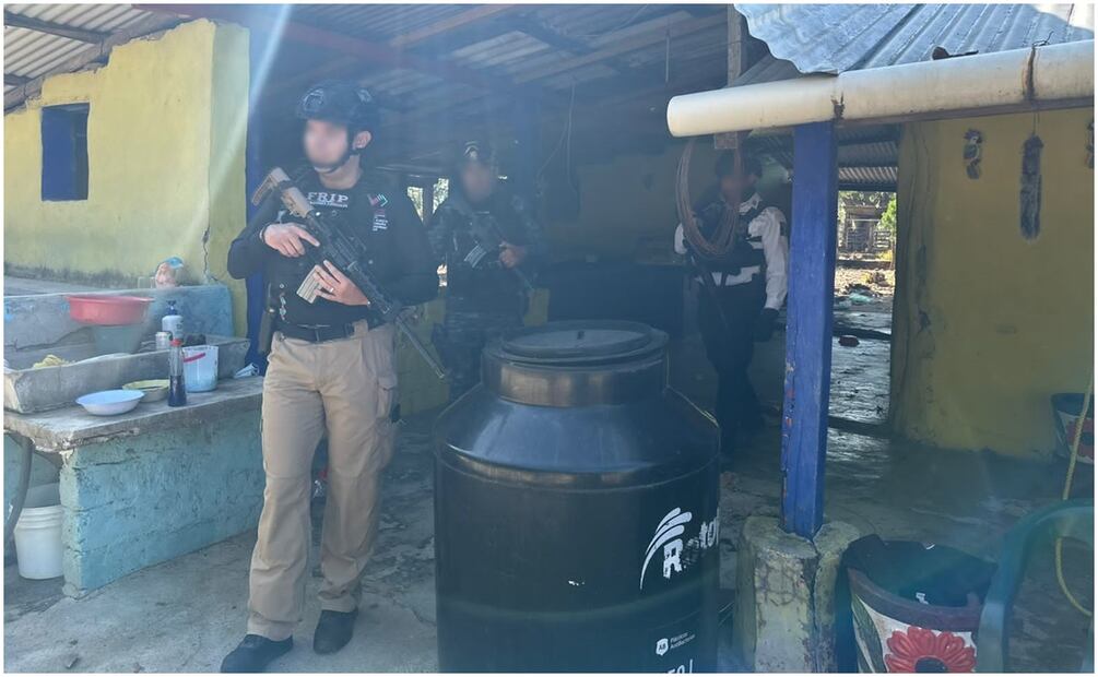 El operativo ocurrió en ranchos ubicados en el municipio de La Concordia, Chiapas (28/12/2024). Foto: Cortesía