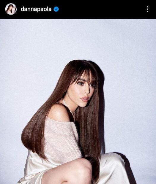“Bye, bye, 2021”, Danna Paola despide el año con nuevo color de pelo