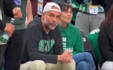 Pep Guardiola dice presente en las Finales de la NBA para apoyar a los Celtics