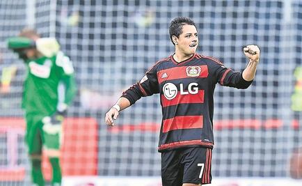 Elogia técnico del Leverkusen al 'Chicharito'