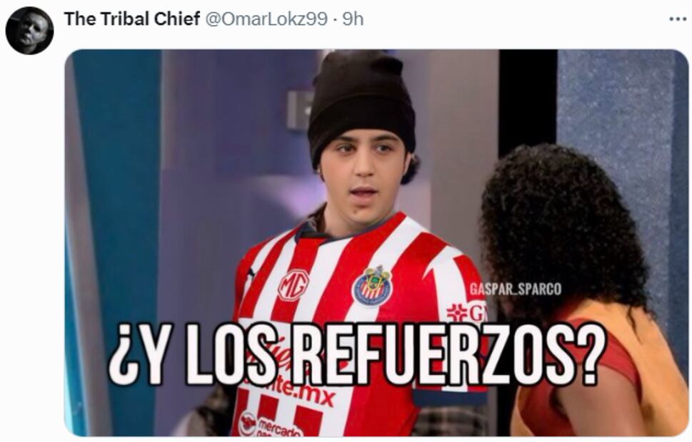 Los mejores memes de la derrota de Chivas ante Xolos