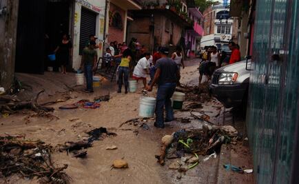 Lluvias inundan 88 casas en la región de Tierra Caliente