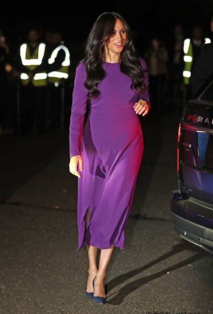 Meghan Markle lleva el vestido con el color ideal para este Halloween