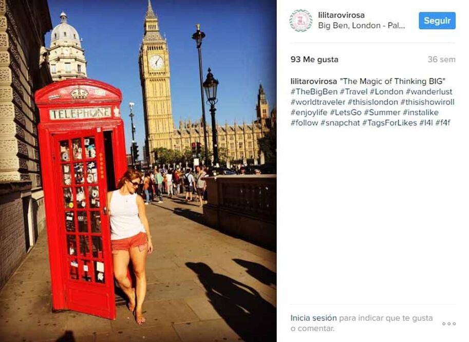 Tomada de la cuenta de Lilia Rovirosa en Instagram