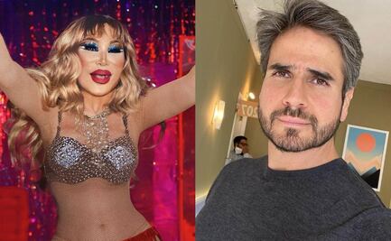 Tunden en redes a Lyn May por tratar de robarle un beso a Daniel Arenas en pleno programa en vivo