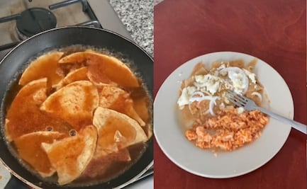 Los chilaquiles de una tiktoker española son el hazmerreír de México