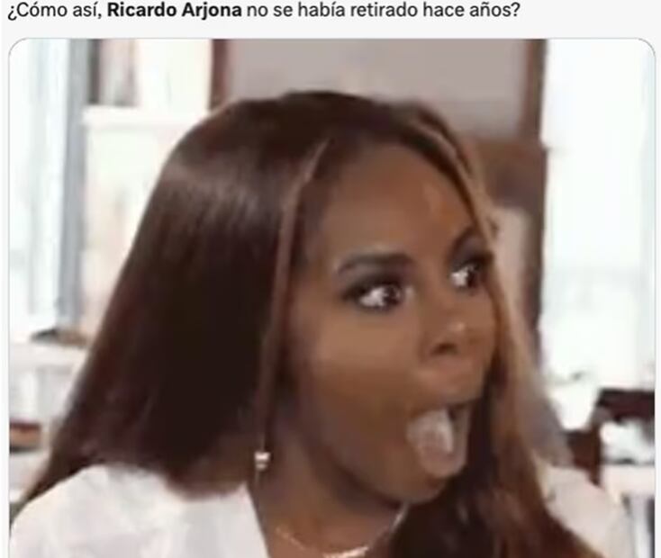 Memes Ricardo Arjona. Foto: Captura de pantalla