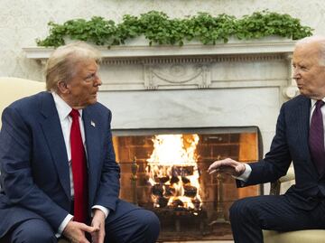 Biden inicia reunión con Trump felicitándolo por su victoria; el republicano agradece que esté facilitando la transición