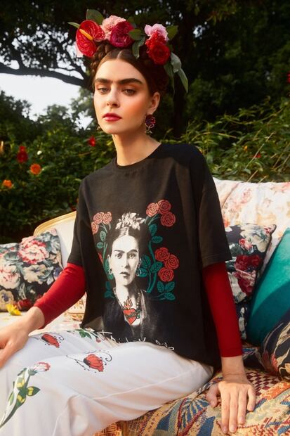 Shein lanza su nueva colección inspirada en Frida Kahlo