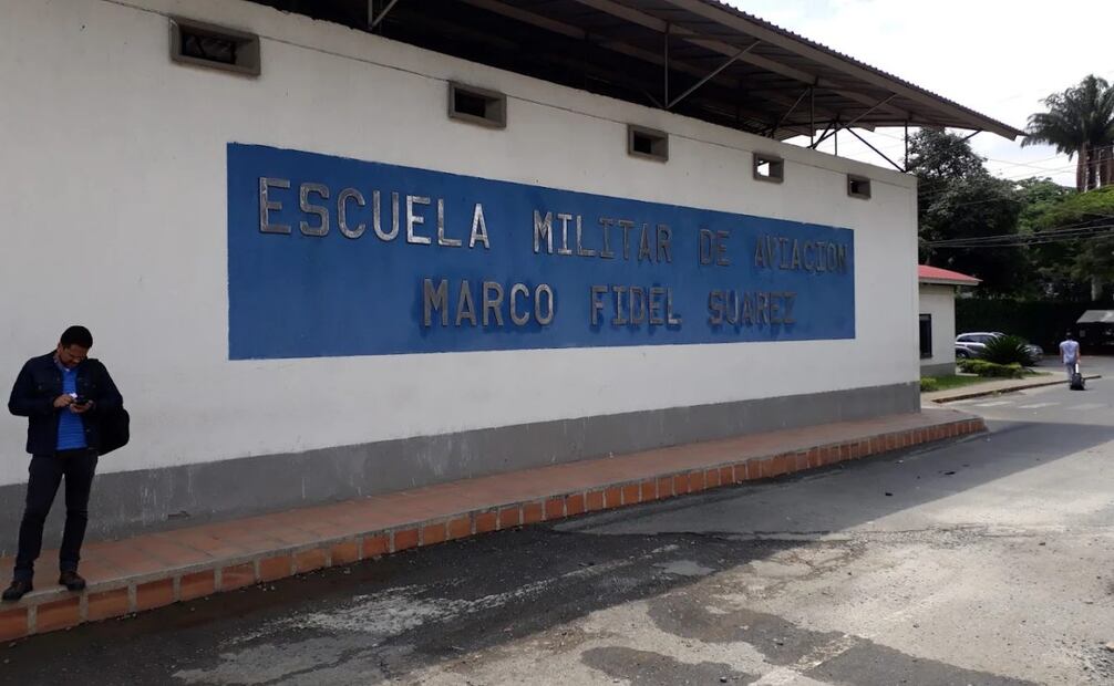 Dos fuertes explosiones en inmediaciones de la base aérea de la ciudad colombiana de Cali. (21/08/25) Foto: Google Fotos