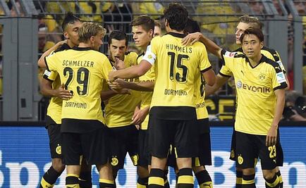 Borrusia Dortmund golea 4-0 a Mönchengladbach