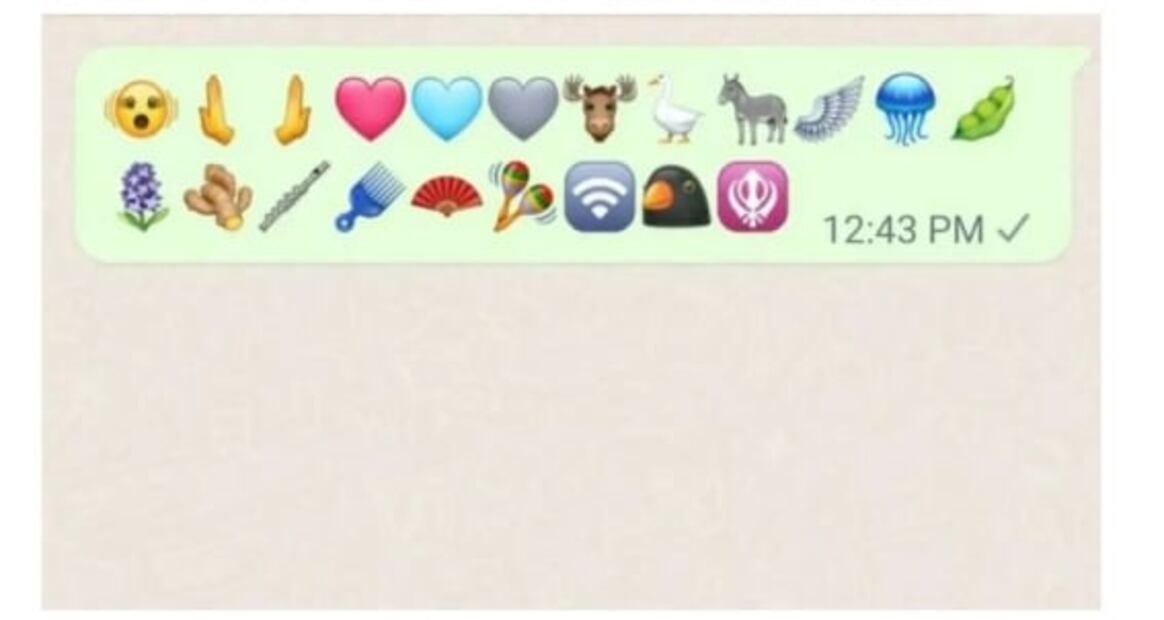 Animales, objetos y corazones, nuevos emojis llegan a WhatsApp