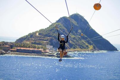 Farolesa: así es la nueva tirolesa de Mazatlán