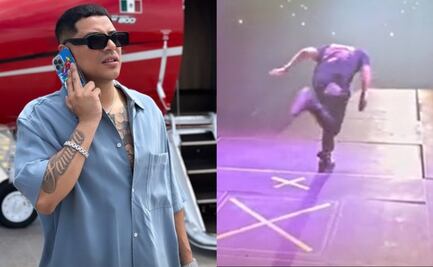 Eduin Caz se lesiona en pleno escenario: "Ando bien salado"