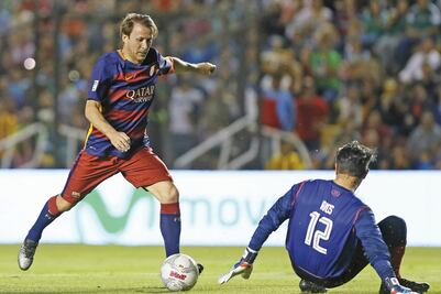 Ex figuras sufren el Madrid-Barça