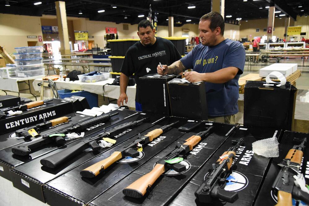 Venta de armas en Estados Unidos (Foto: AFP)