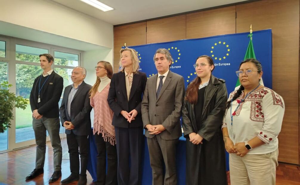 La Unión Europea anunció un financiamiento de 55 millones de pesos para cinco proyectos en México contra la violencia de género. Foto: Eduardo Dina/ EL UNIVERSAL
