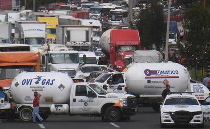 Inicia paro de gaseros en el Valle de México y diferentes zonas se quedan sin servicio