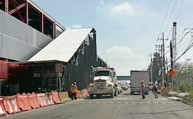 Construyen puente en Prados Sur