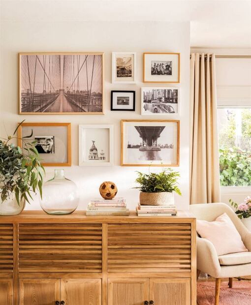 Decora como una experta las paredes de tu casa usando cuadros