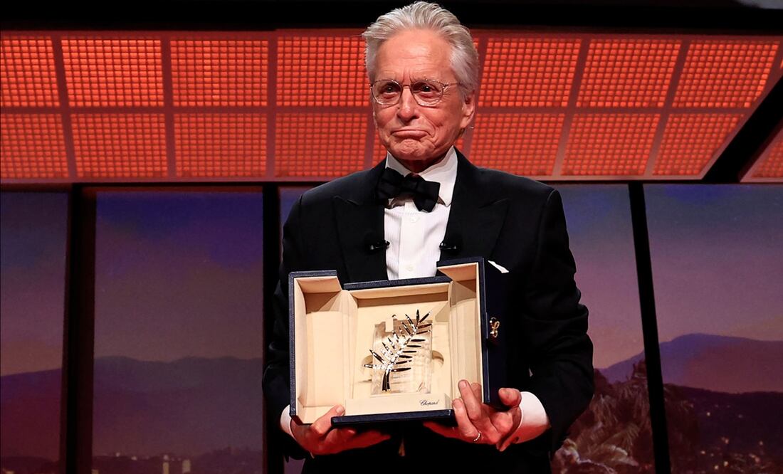 El actor recibió este galardón en la edición 76 del Festival de Cine de Cannes.
Foto: AFP / Valery Hache