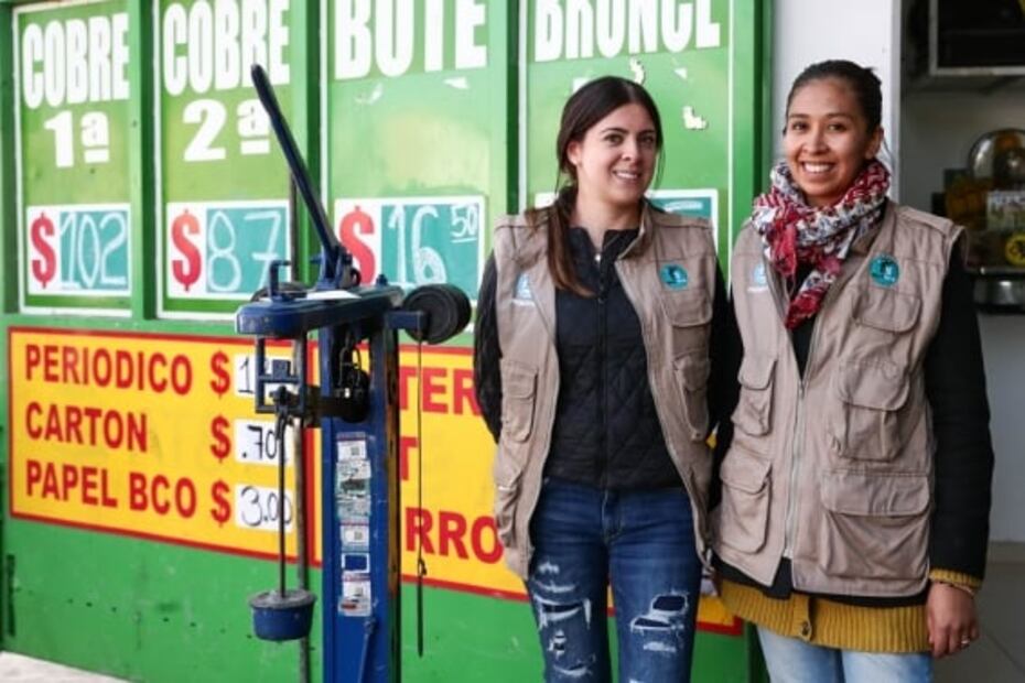 Mexicanas crean plataforma para vender y reciclar basura