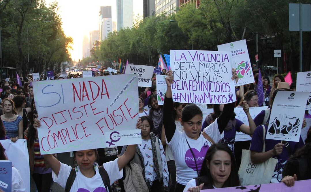 Foto: Especial/ Marcha feminista en CDMX 2020