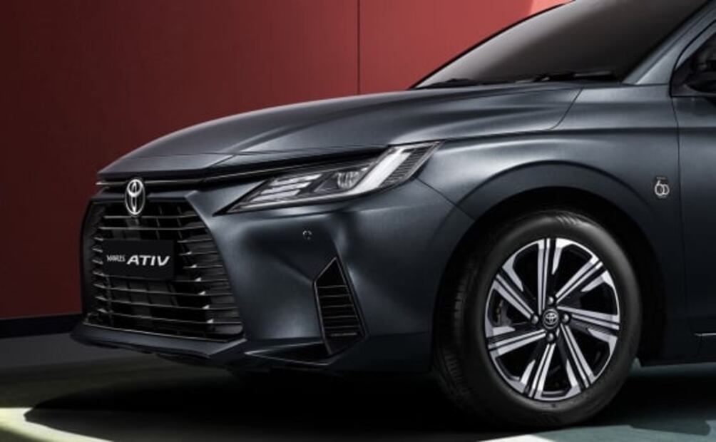 El nuevo Toyota Yaris Ativ que debutó en Tailandia podría llegar a México