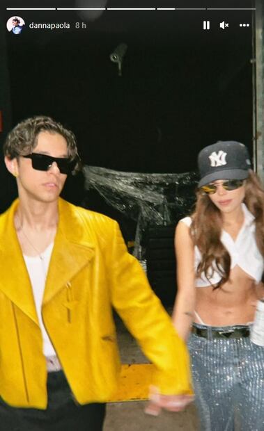 Sexy y de blanco, así lució Danna Paola en los MTV Miaw