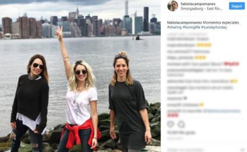 Fabiola Campomanes comparte foto "topless"