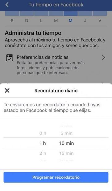 Ya puedes saber cuánto tiempo usas Facebook